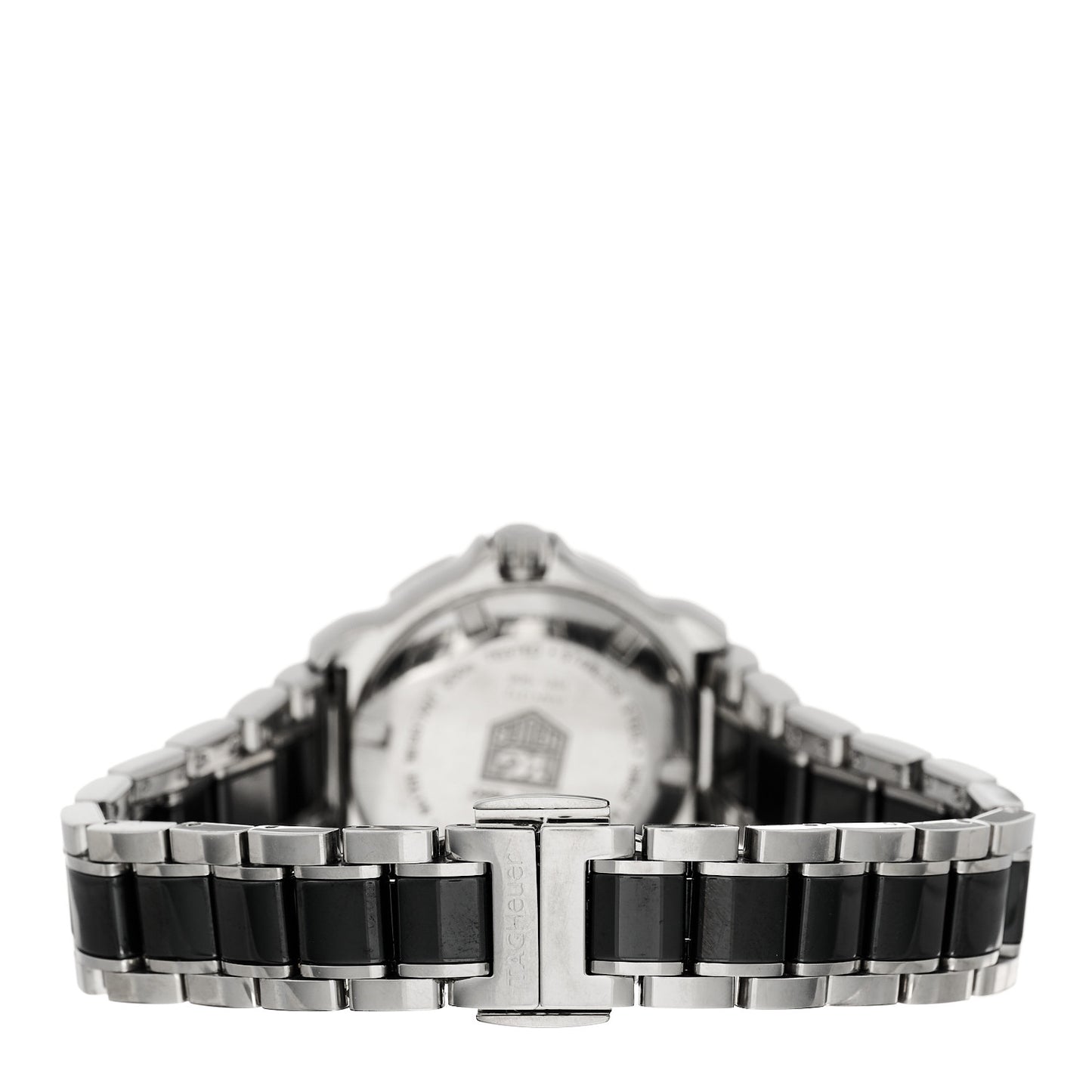 Stainless Steel Ceramic Diamond Bezel 32mm Formula 1 Lady Quartz Watch Black WAH1312