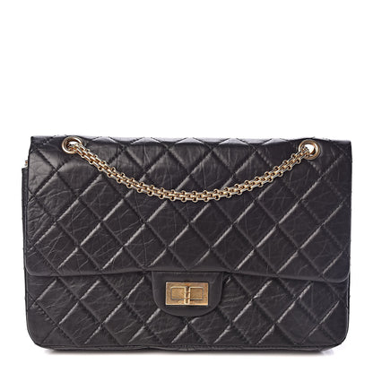 Chanel Aged Calfskin Quilted 2.55 Reissue 227 Flap Black 1 of 10