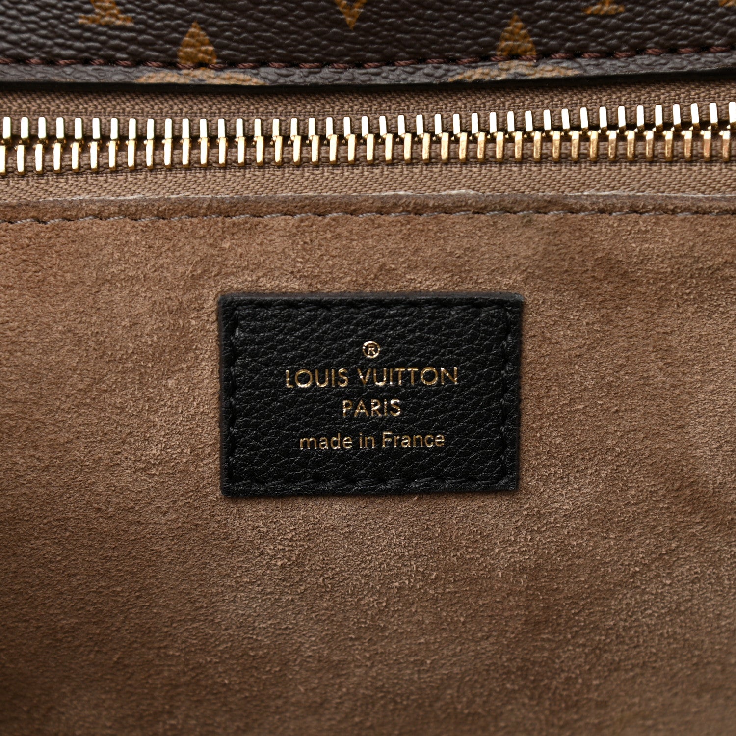Louis Vuitton Monogram Tote W PM Black 6 of 11