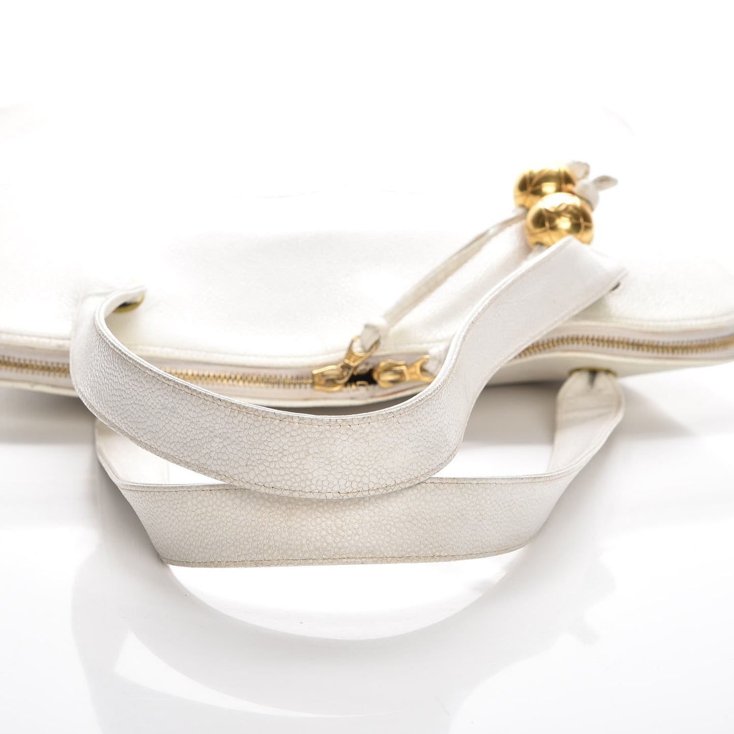 Caviar CC Tote White