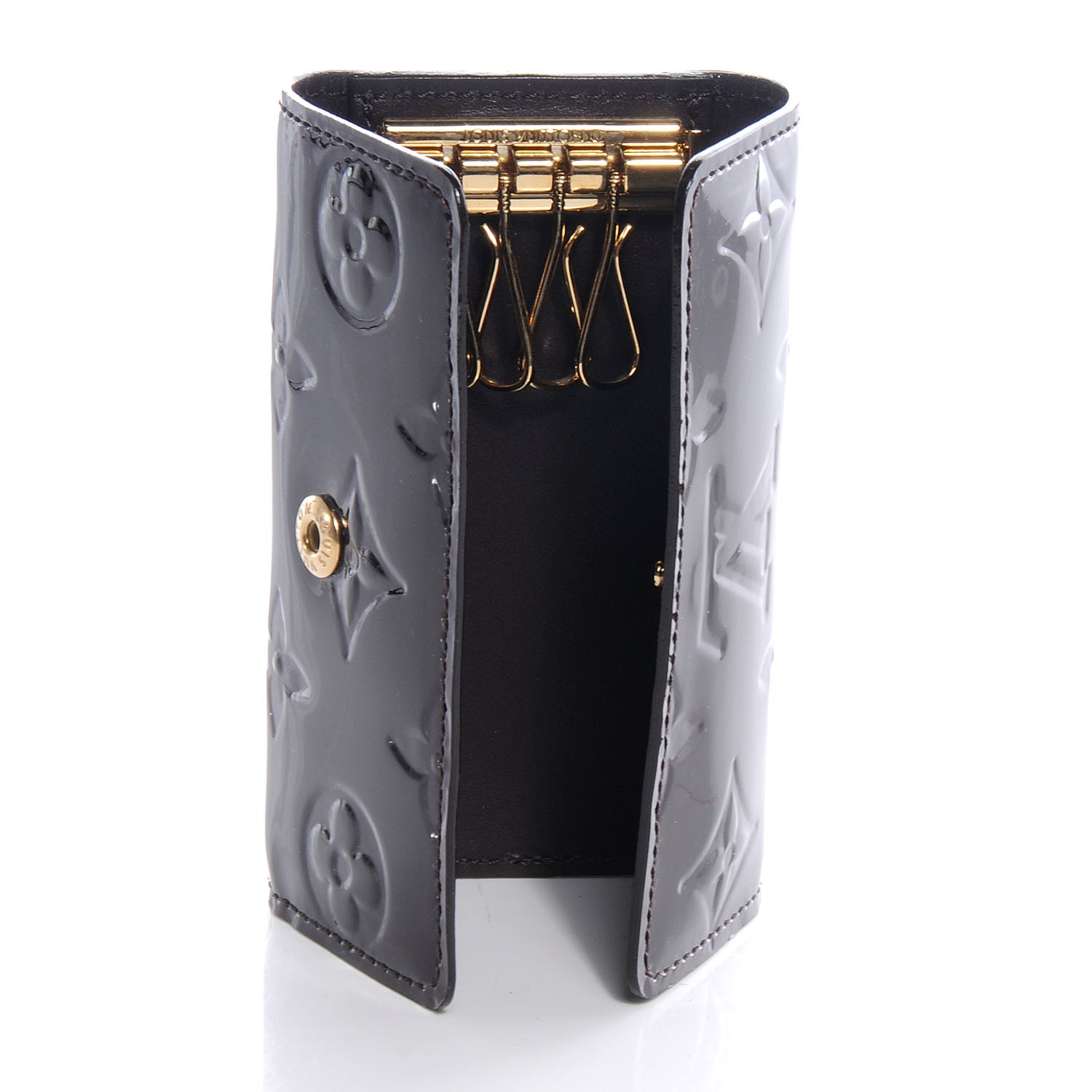 Louis Vuitton Vernis Multicles 4 Key Holder Amarante 5 of 7