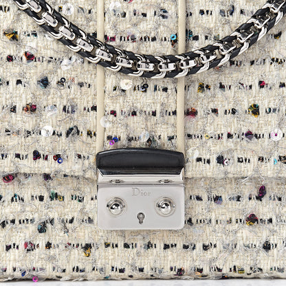 Christian Dior Tweed Medium Miss Dior Flap White Multicolor 13 of 13