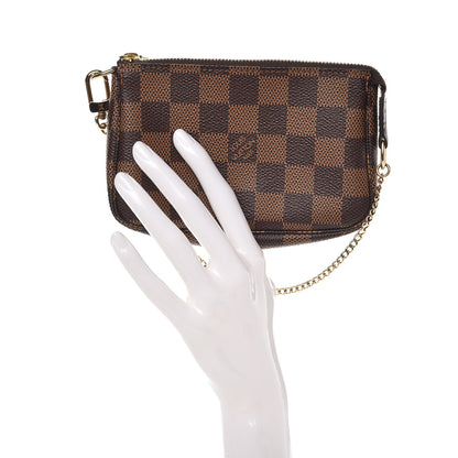 Louis Vuitton Damier Ebene Mini Pochette Accessories 2 of 8