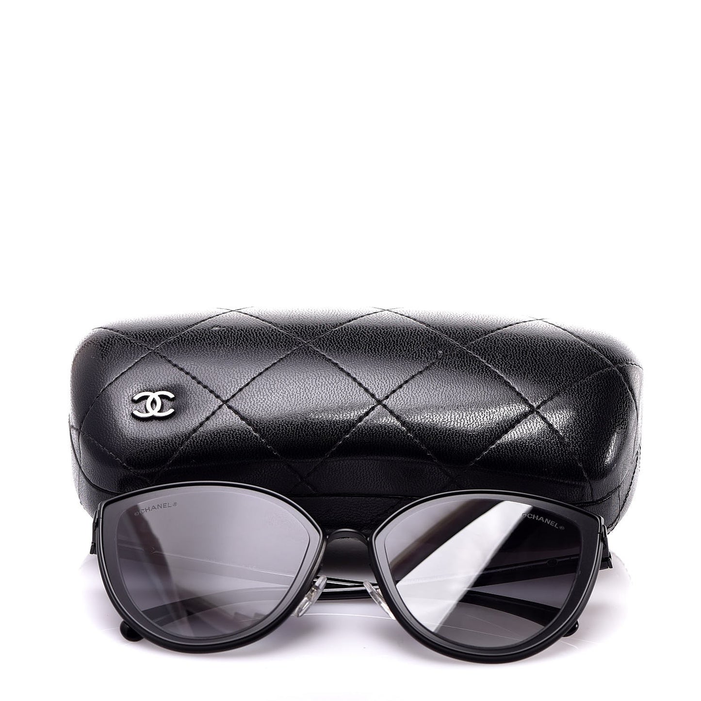 Cat Eye Sunglasses 4222 Black