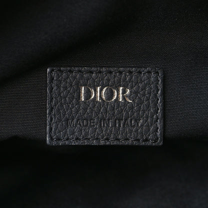 Christian Dior Oblique Mens Saddle Bag Black Blue 6 of 8