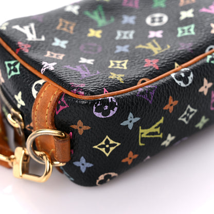 Louis Vuitton Monogram Multicolor Trousse Wapity Black 9 of 17