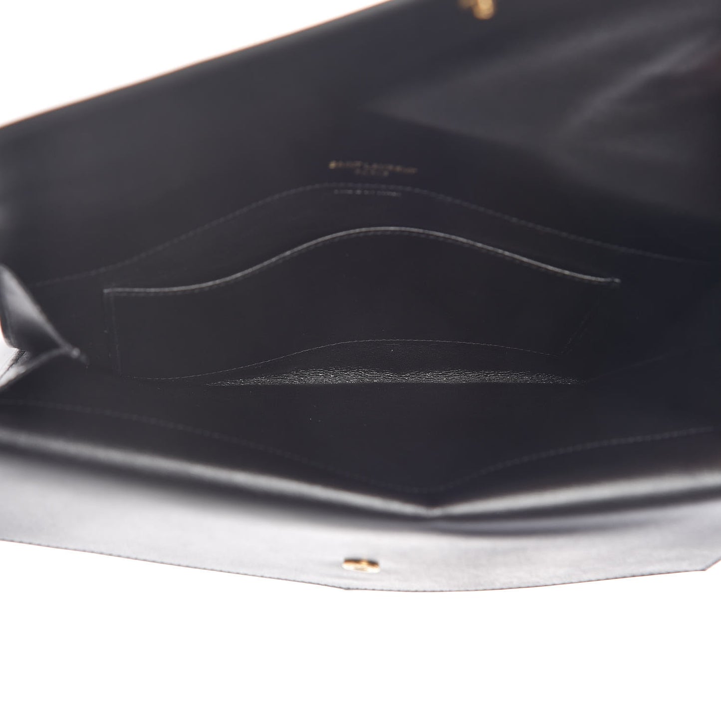Smooth Calfskin Monogram Sulpice Clutch Black