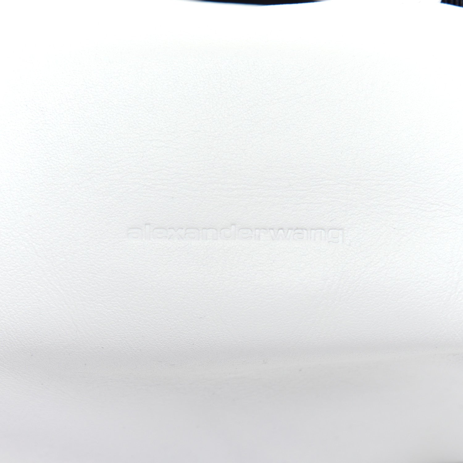 Alexander Wang Lambskin Belt Bag White Black 9 of 9