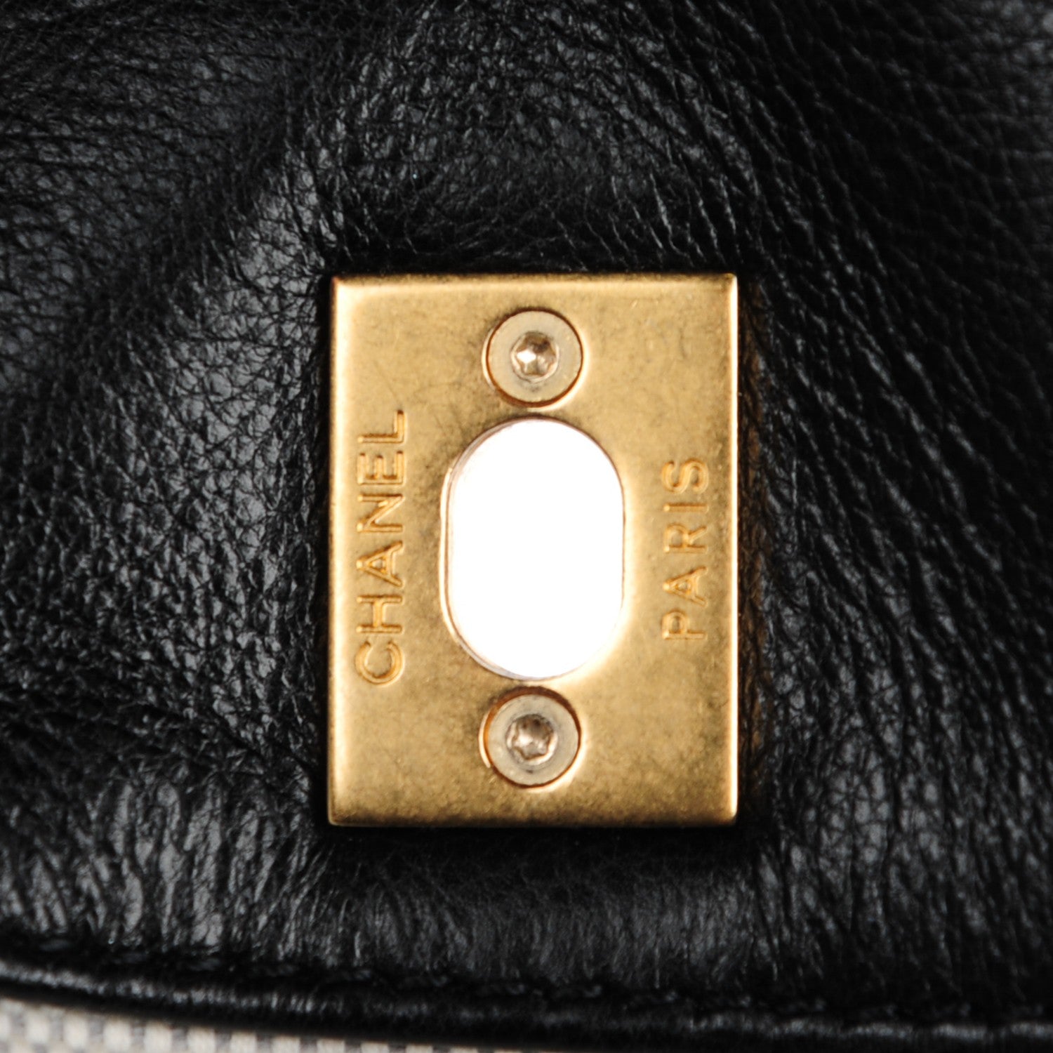 Chanel Calfskin Quilted Large Retro Chain Tote Black 8 of 9