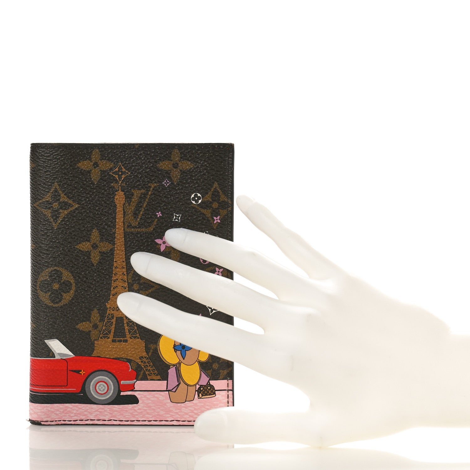Louis Vuitton Monogram 2019 Christmas Animation Passport Cover Rouge 2 of 6