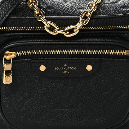 Louis Vuitton Empreinte Mini Bumbag Black 7 of 9