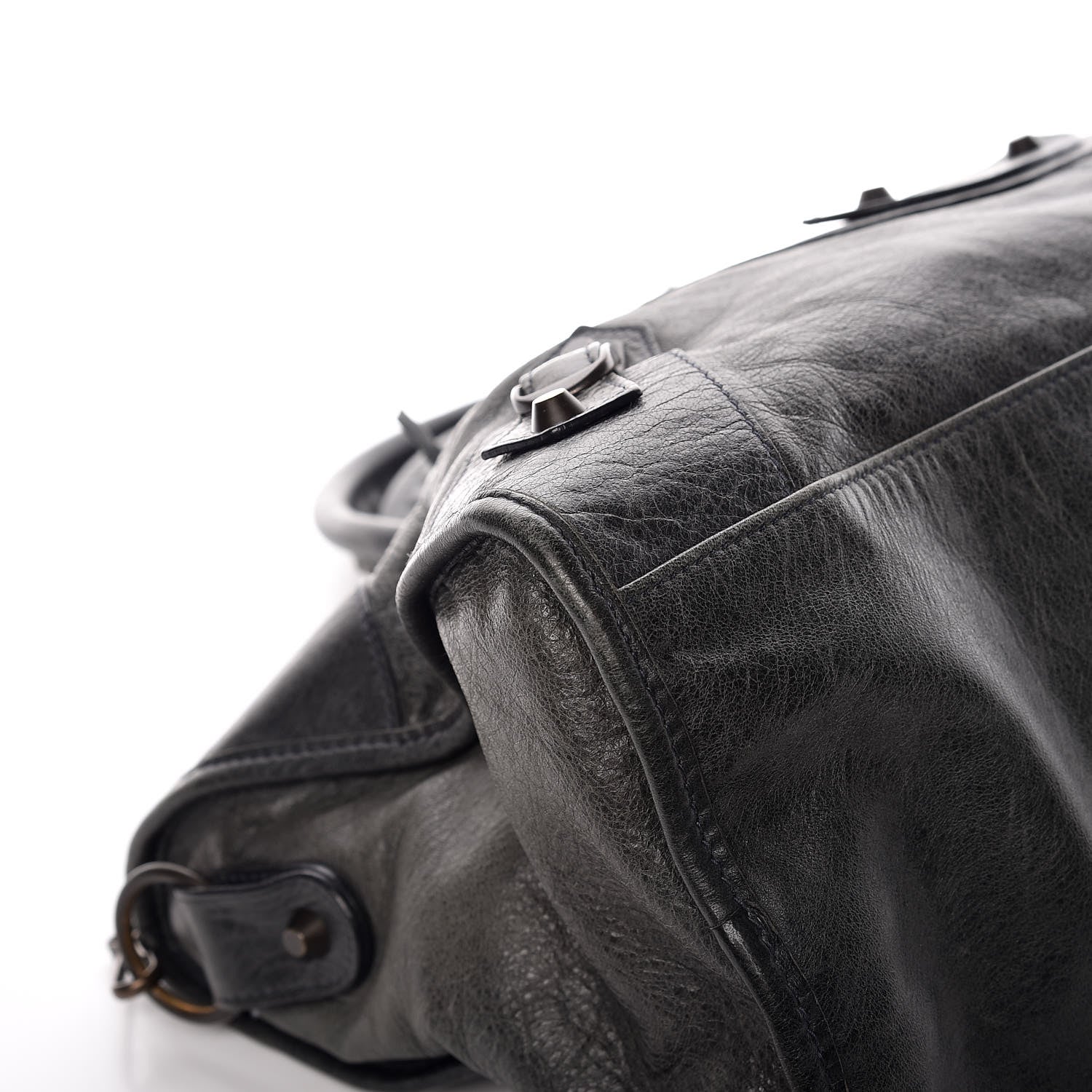 Balenciaga Agneau Classic Hardware Part Time Anthracite 10 of 19