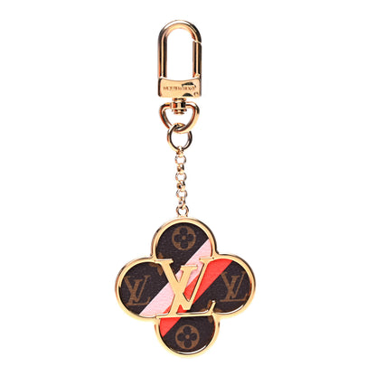 Louis Vuitton Metal Monogram Into The Flower Bag Charm Key Holder 1 of 5