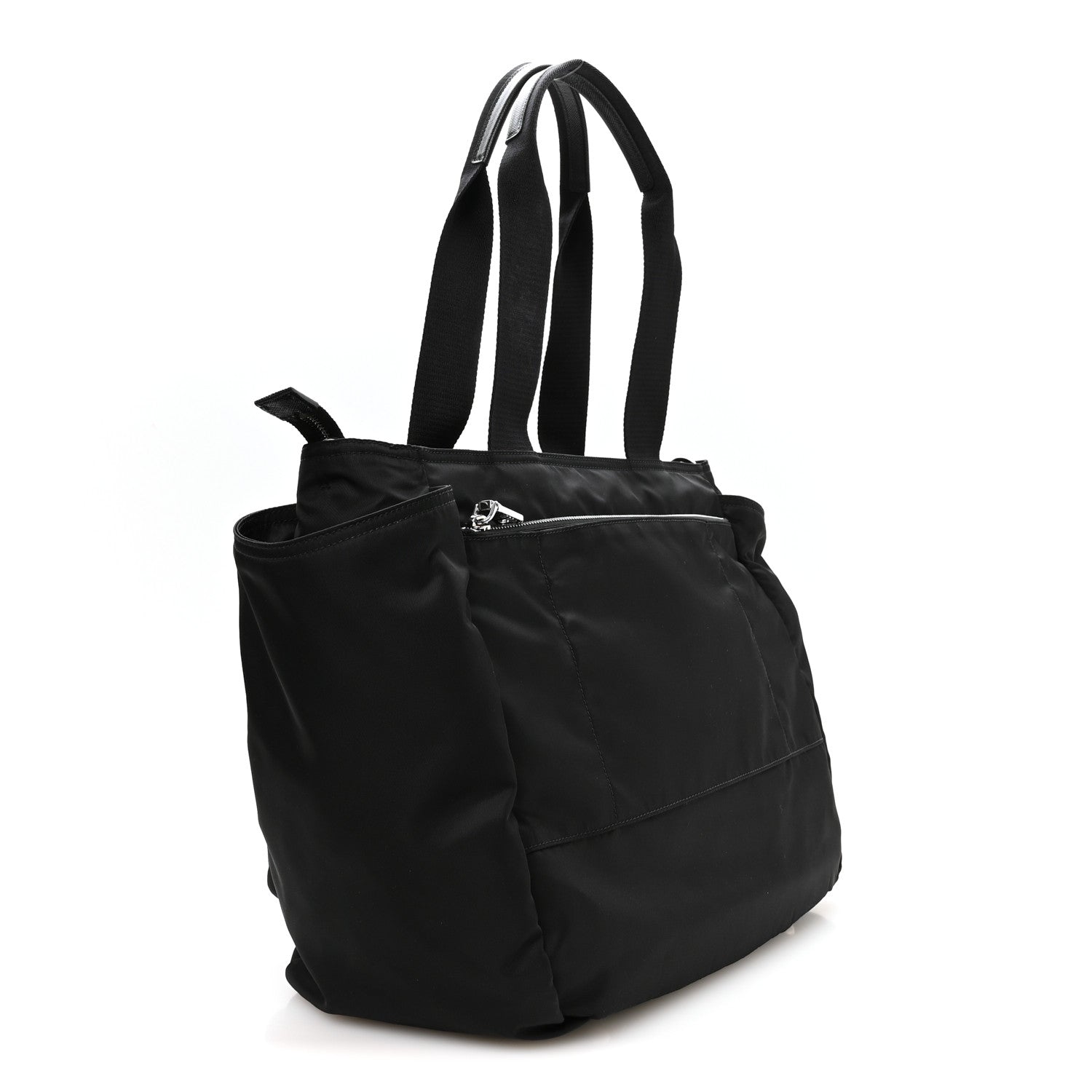 Prada Nylon Vela Baby Bag Black 3 of 12