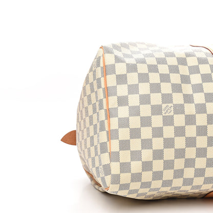 Louis Vuitton Damier Azur Keepall 50 7 of 9