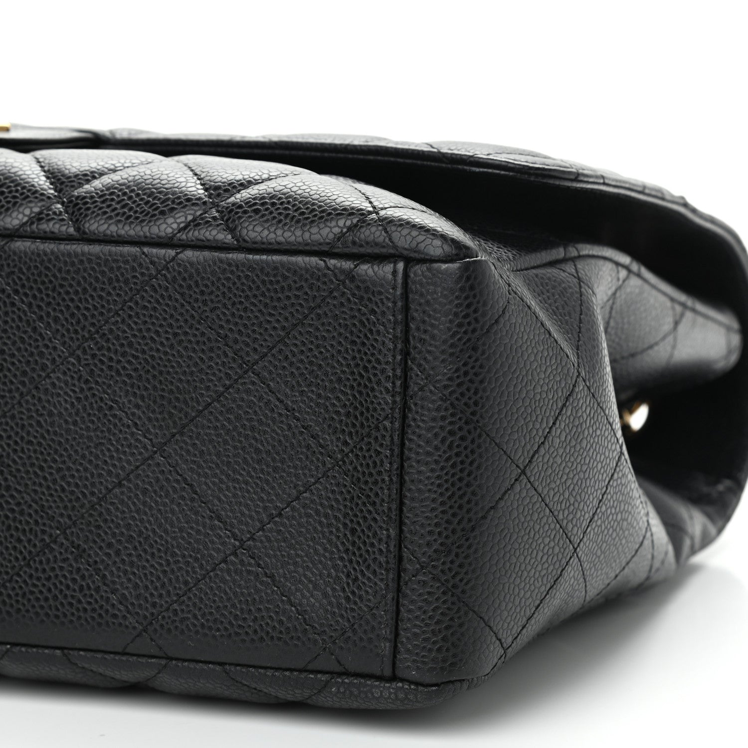 Chanel Caviar Quilted Maxi Single Flap Black 9 of 10