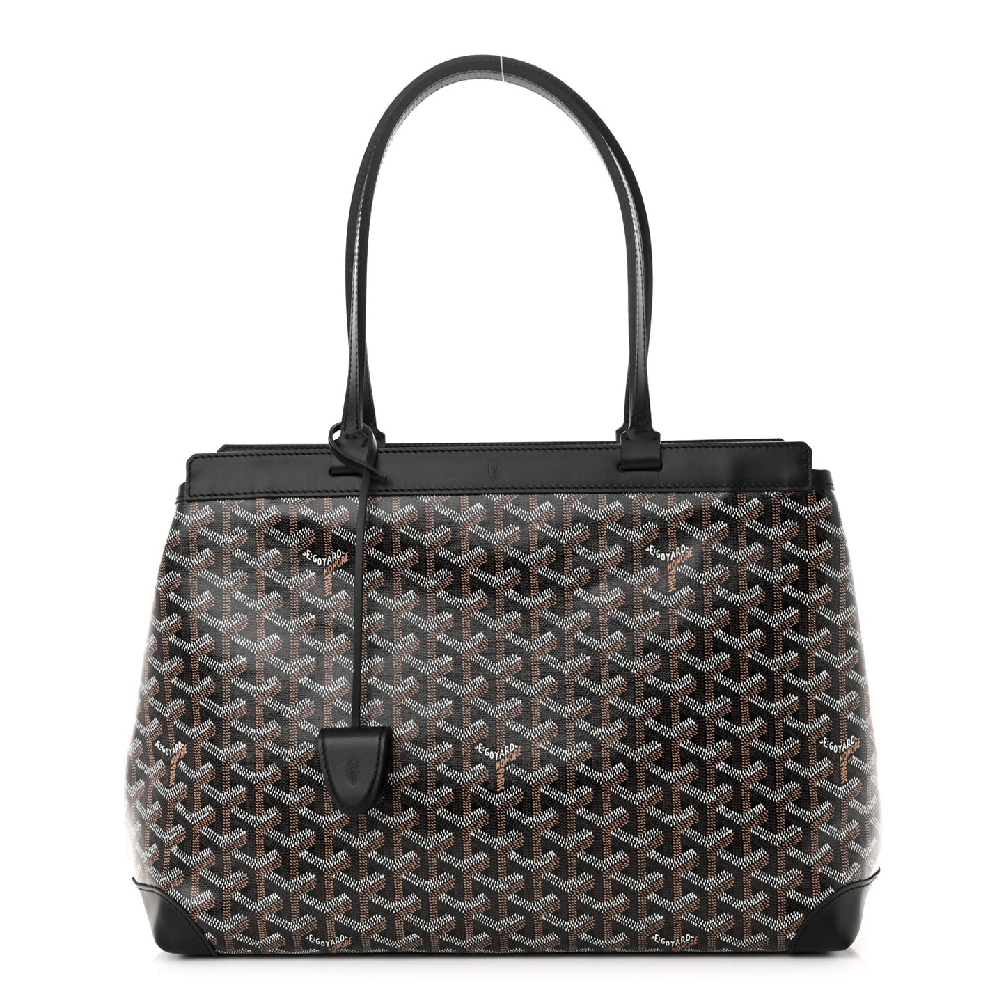 Goyardine Bellechasse Biaude MM Tote Black