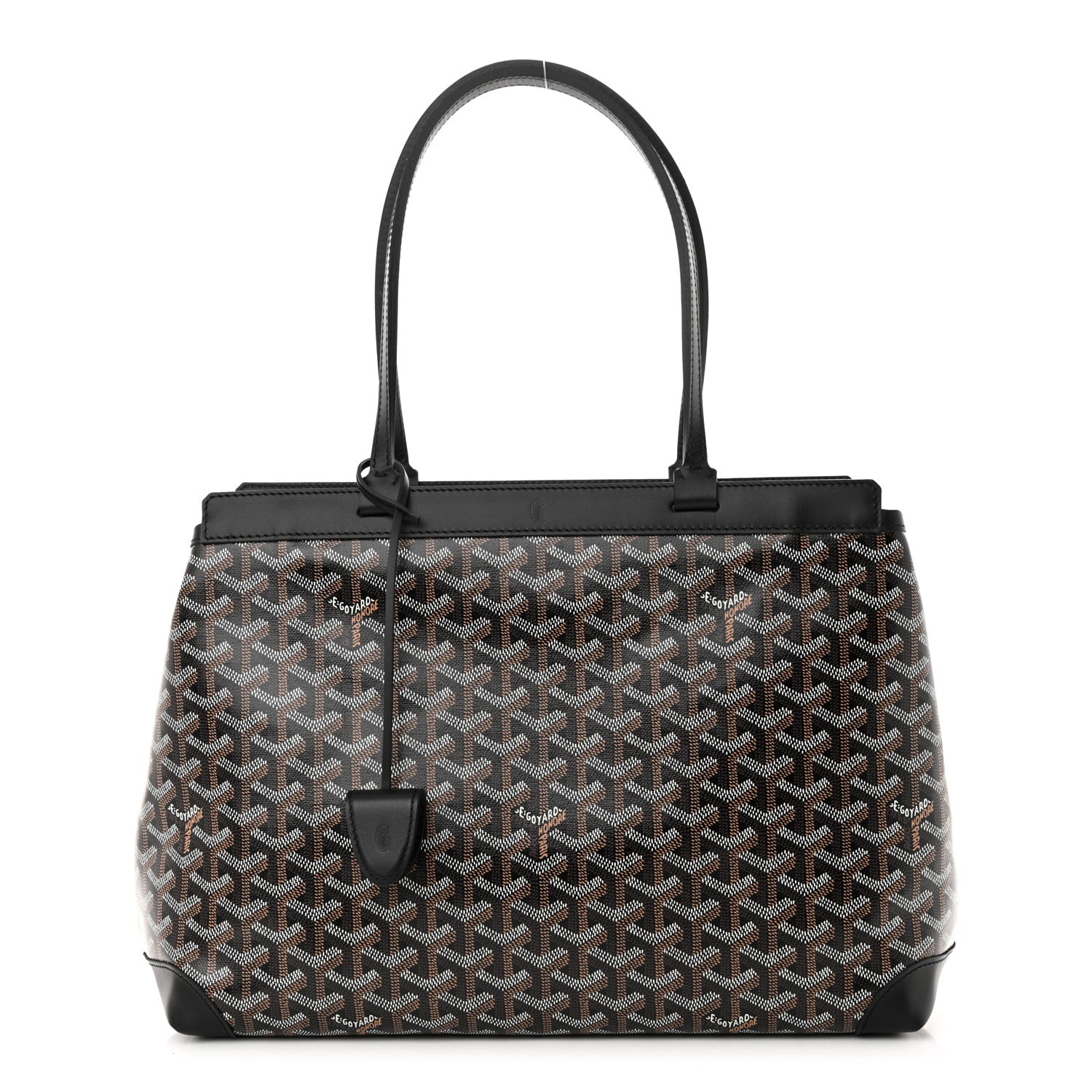 Goyard Goyardine Bellechasse Biaude MM Tote Black 1 of 10