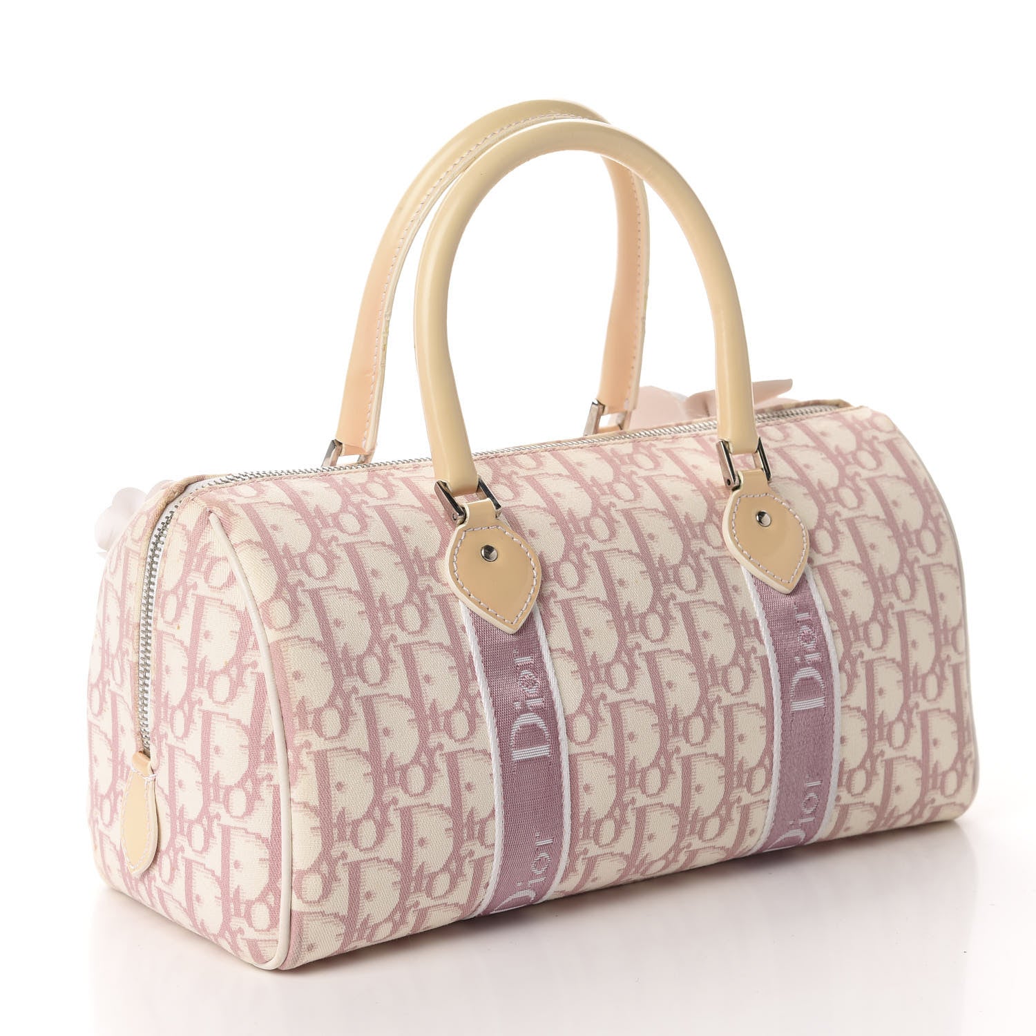 Christian Dior Monogram Girly Boston Pink 3 of 10