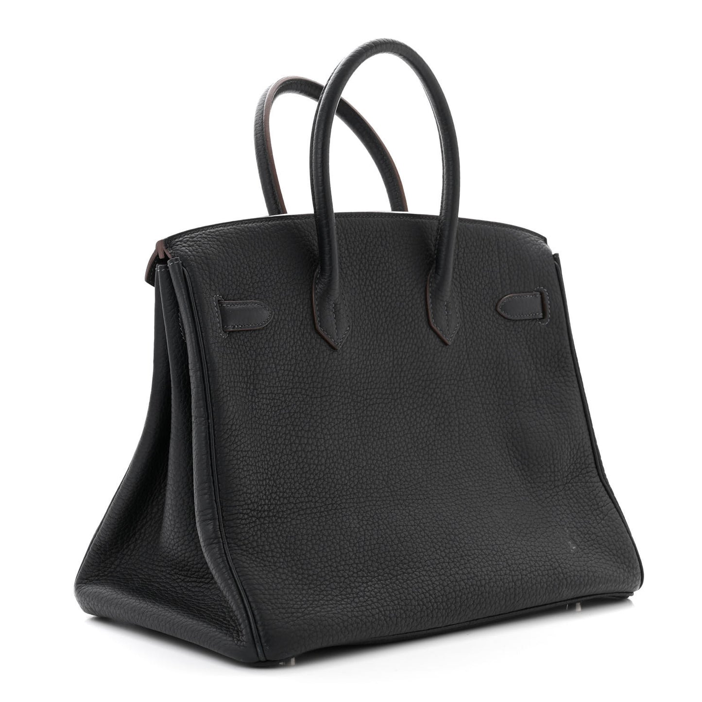 Fjord Barenia Crinoline Club Birkin 35 Bleu Indigo