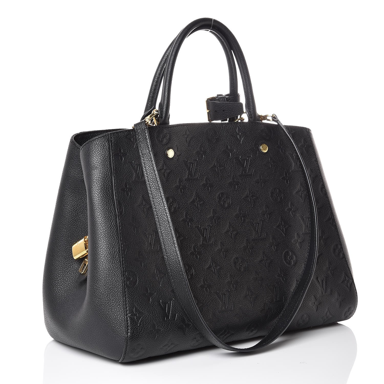Louis Vuitton Empreinte Montaigne GM Black 3 of 6