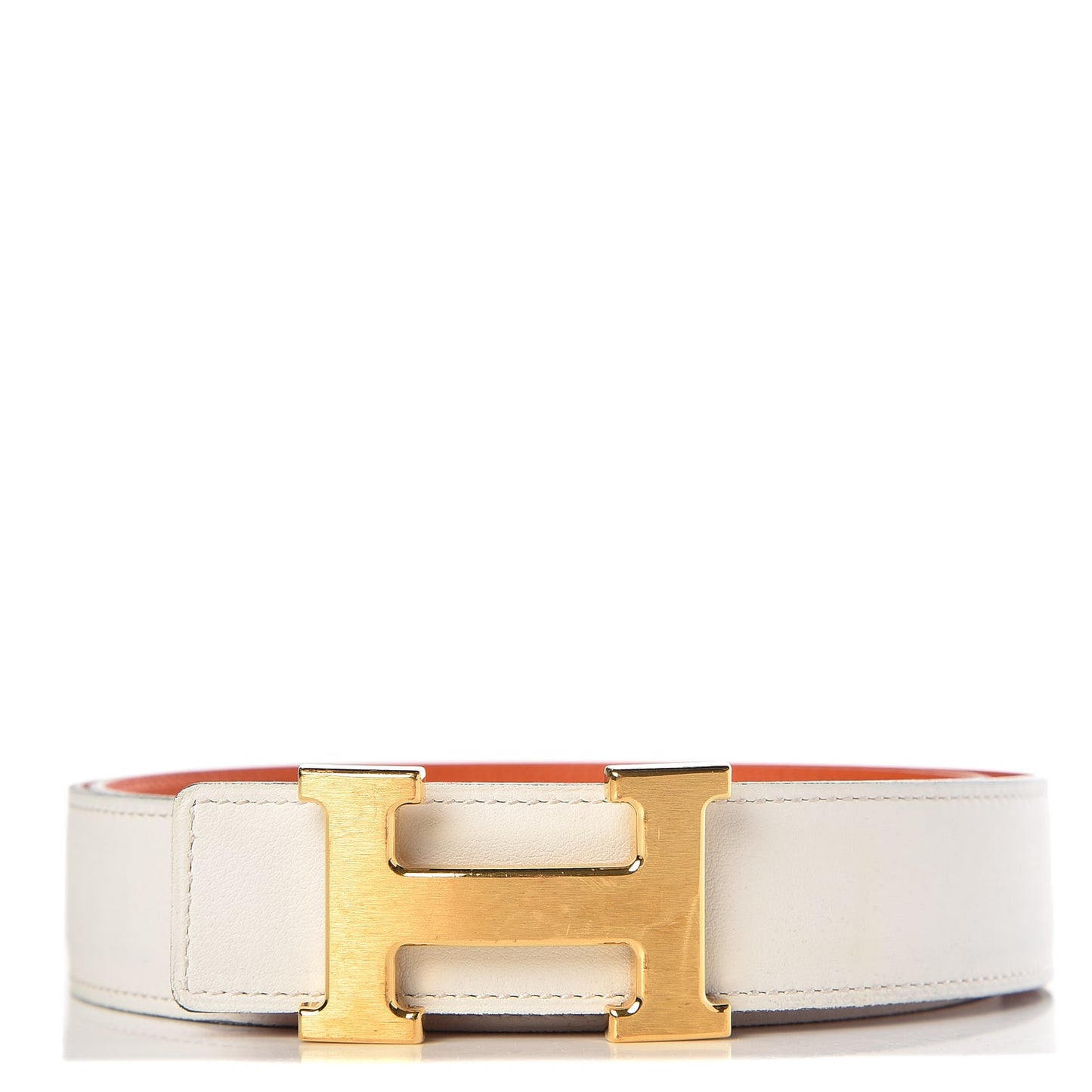 Swift Epsom 32mm H Belt 90 Orange White