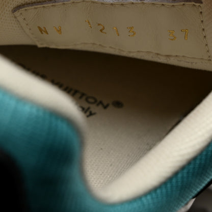 Louis Vuitton Calfskin Mens LV Trainer Sneaker 37 7 of 9