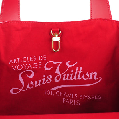 Louis Vuitton Canvas Cabas Ipanema PM Pink 8 of 8