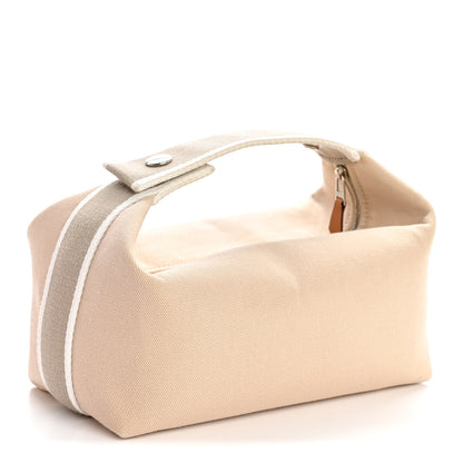 Hermes Canvas Small Bride-A-Brac Pouch Natural 3 of 8