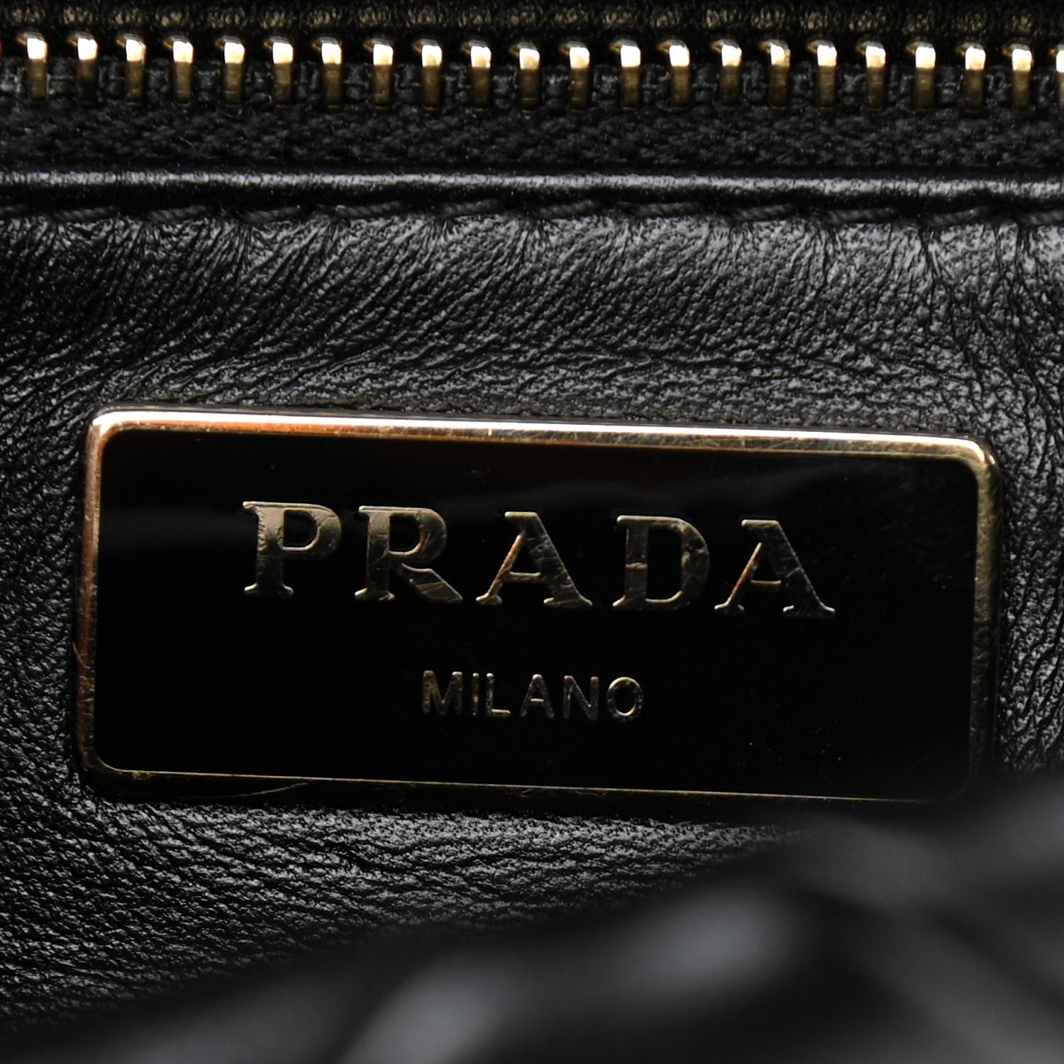 Prada Nappa Re-Nylon Triangle Quilted Patchwork System Flap Shoulder Bag Black 6 of 10