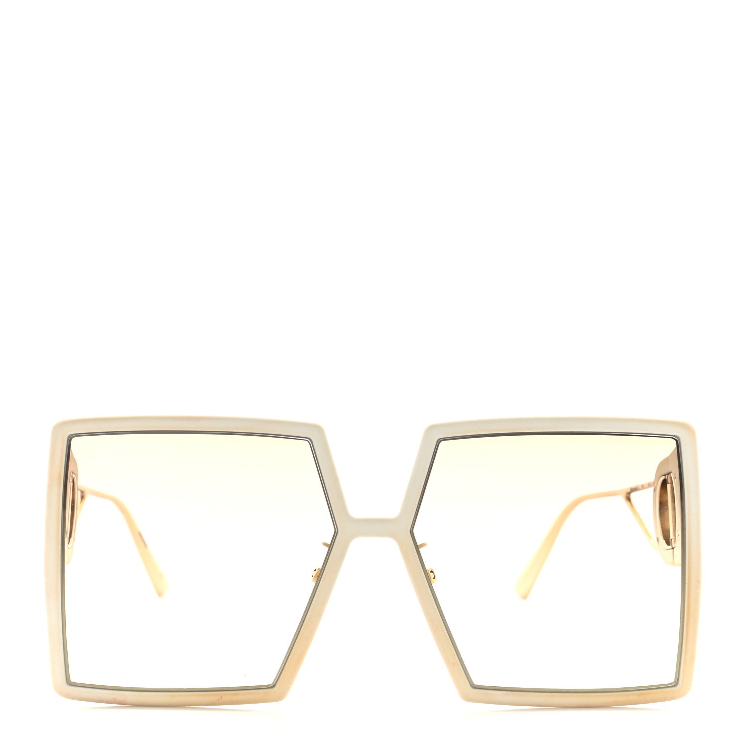 Christian Dior Square 30 Montaigne Sunglasses White 2 of 8