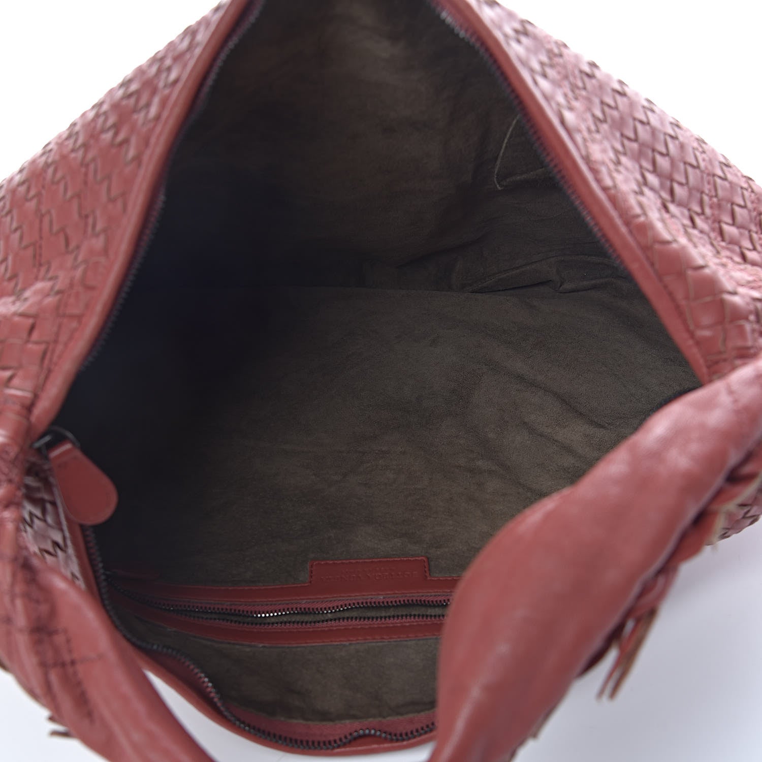 Bottega Veneta Nappa Intrecciato Fuzzy Maxi Veneta Hobo Dusty Rose 5 of 9