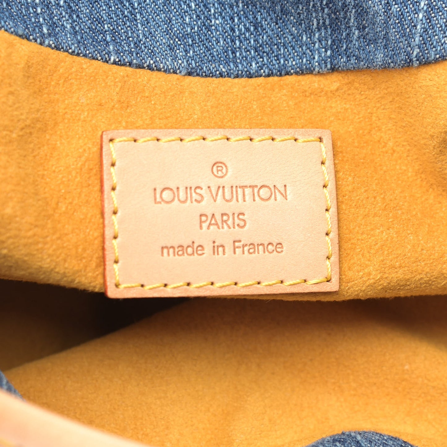 Monogram Denim Pleaty Blue