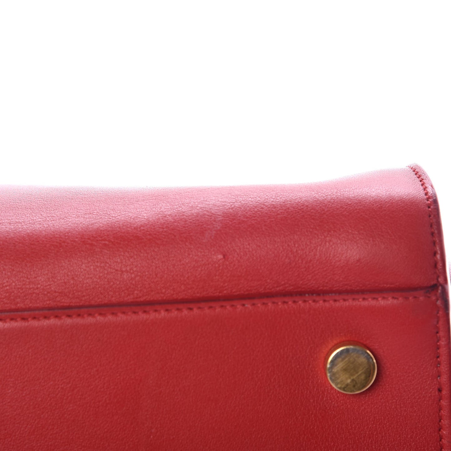 Calfskin Large Sac de Jour Carryall Rouge Orient