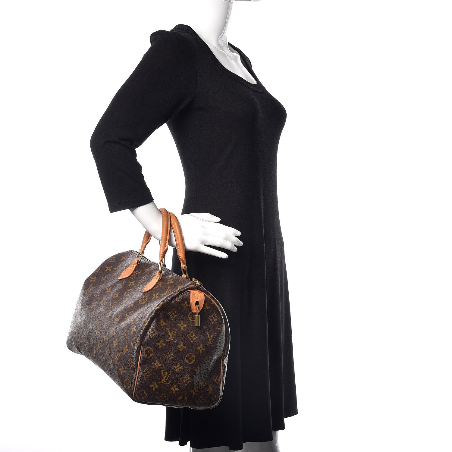 Louis Vuitton Monogram Speedy 35 2 of 19
