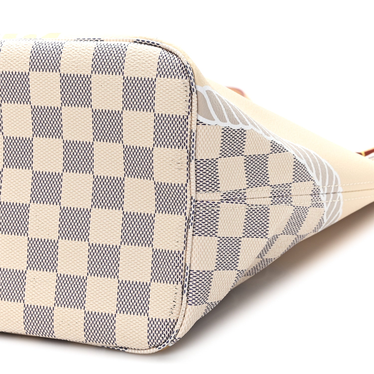 Louis Vuitton Damier Azur Nautical Neverfull MM 9 of 9