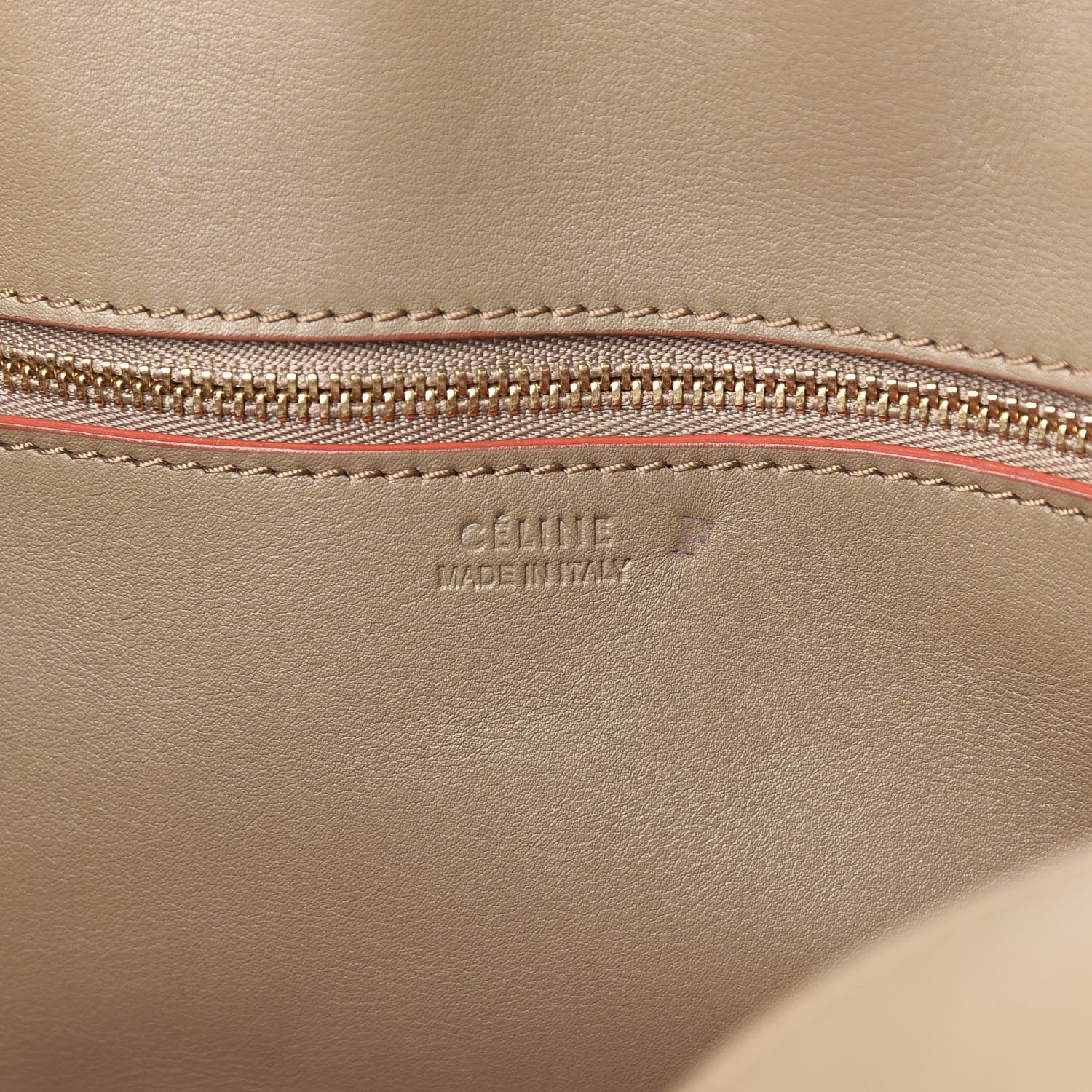 Celine Natural Calfskin Medium Tie Knot Tote Beige 8 of 13