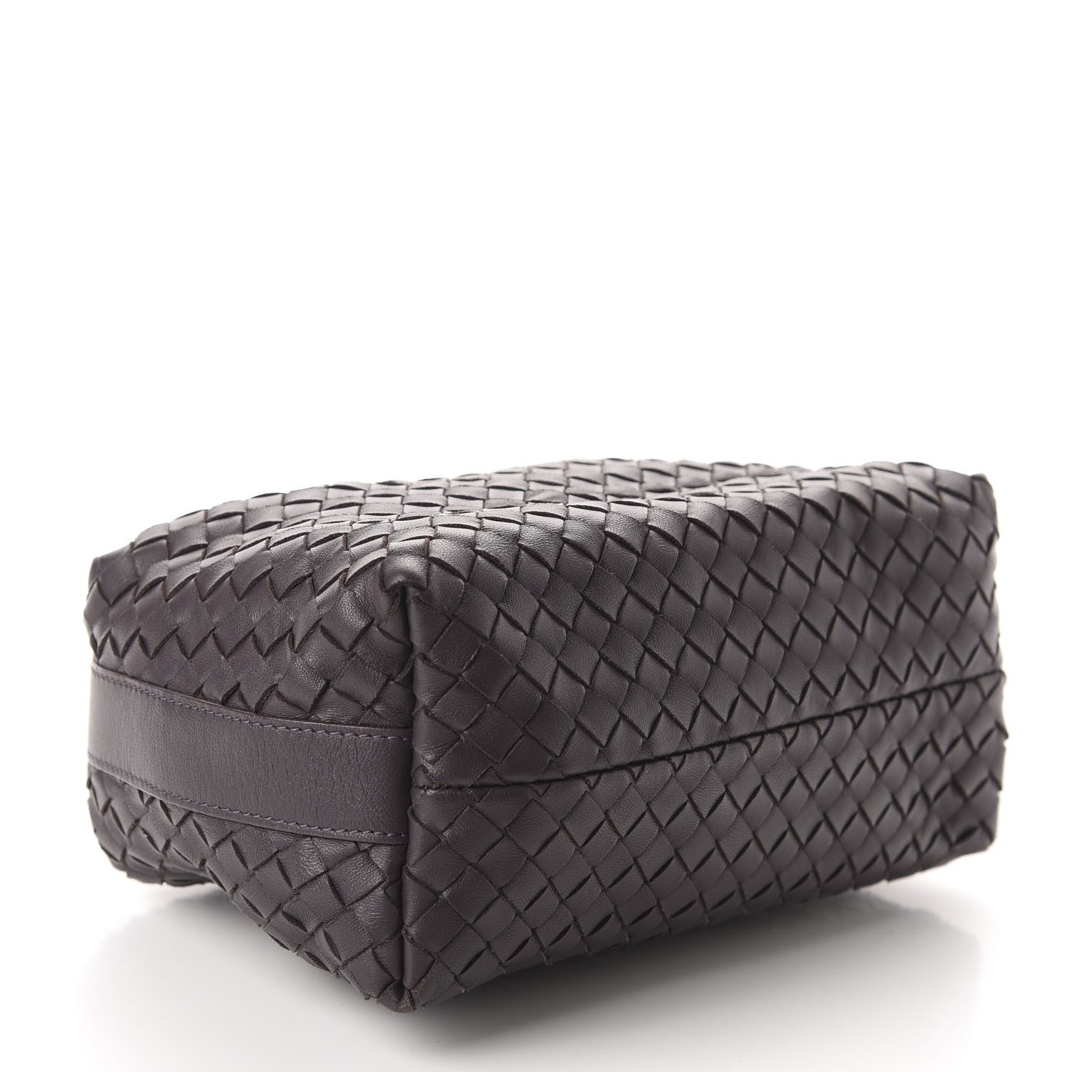 Bottega Veneta Nappa Intrecciato Large Cosmetic Case Ebano 4 of 13