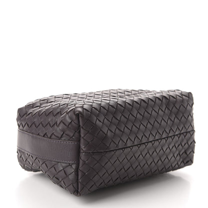 Bottega Veneta Nappa Intrecciato Large Cosmetic Case Ebano 4 of 13