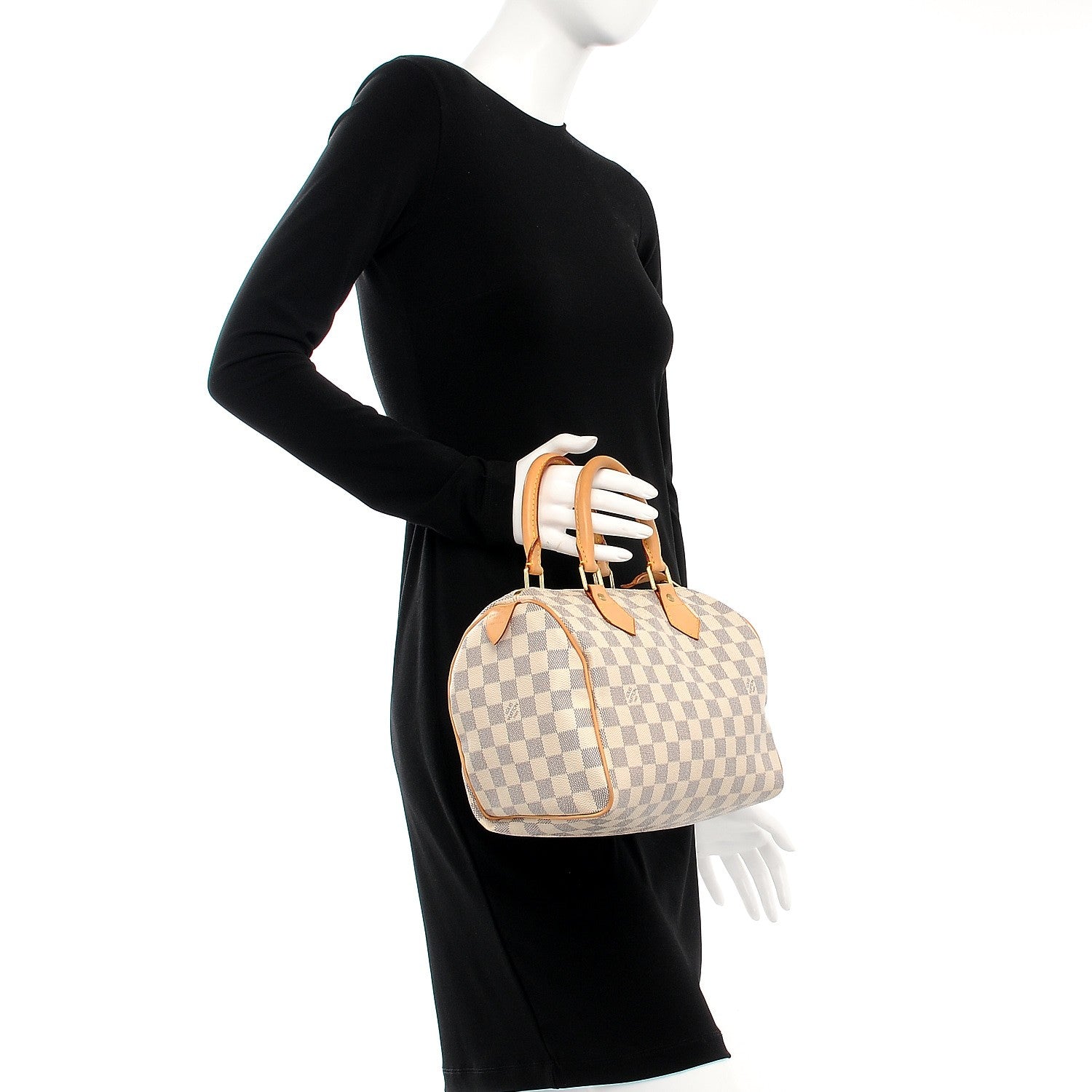Louis Vuitton Damier Azur Speedy 25 2 of 7