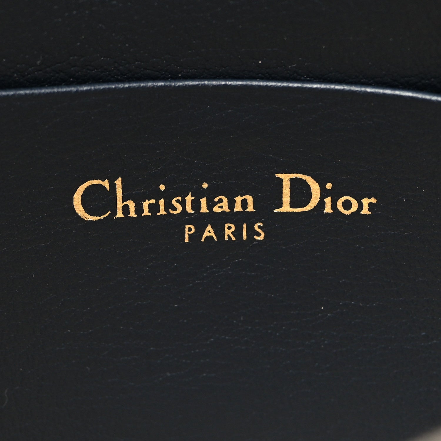 Christian Dior Oblique Flap Pouch Clutch Blue 6 of 10