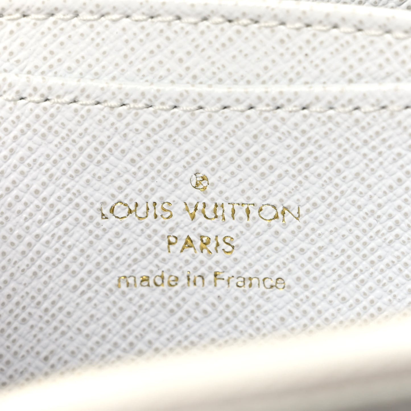Epi Love Lock Zippy Coin Purse White