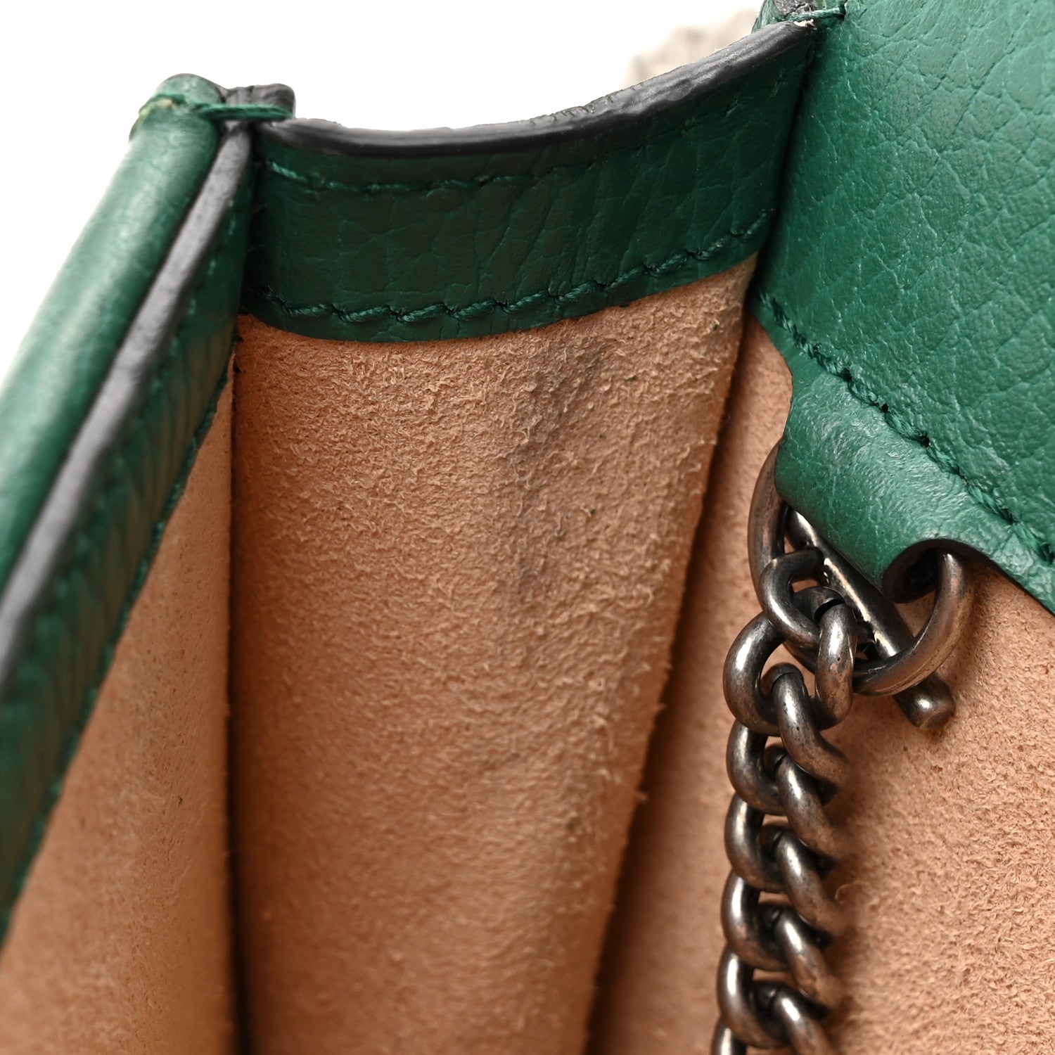 Gucci Calfskin Super Mini Dionysus Shoulder Bag Emerald 12 of 12