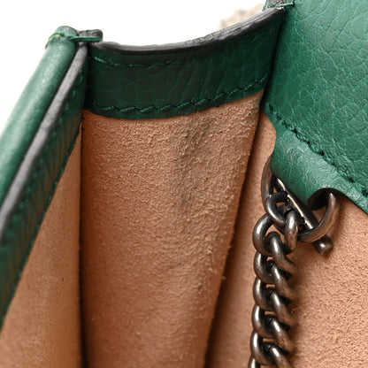 Gucci Calfskin Super Mini Dionysus Shoulder Bag Emerald 12 of 12