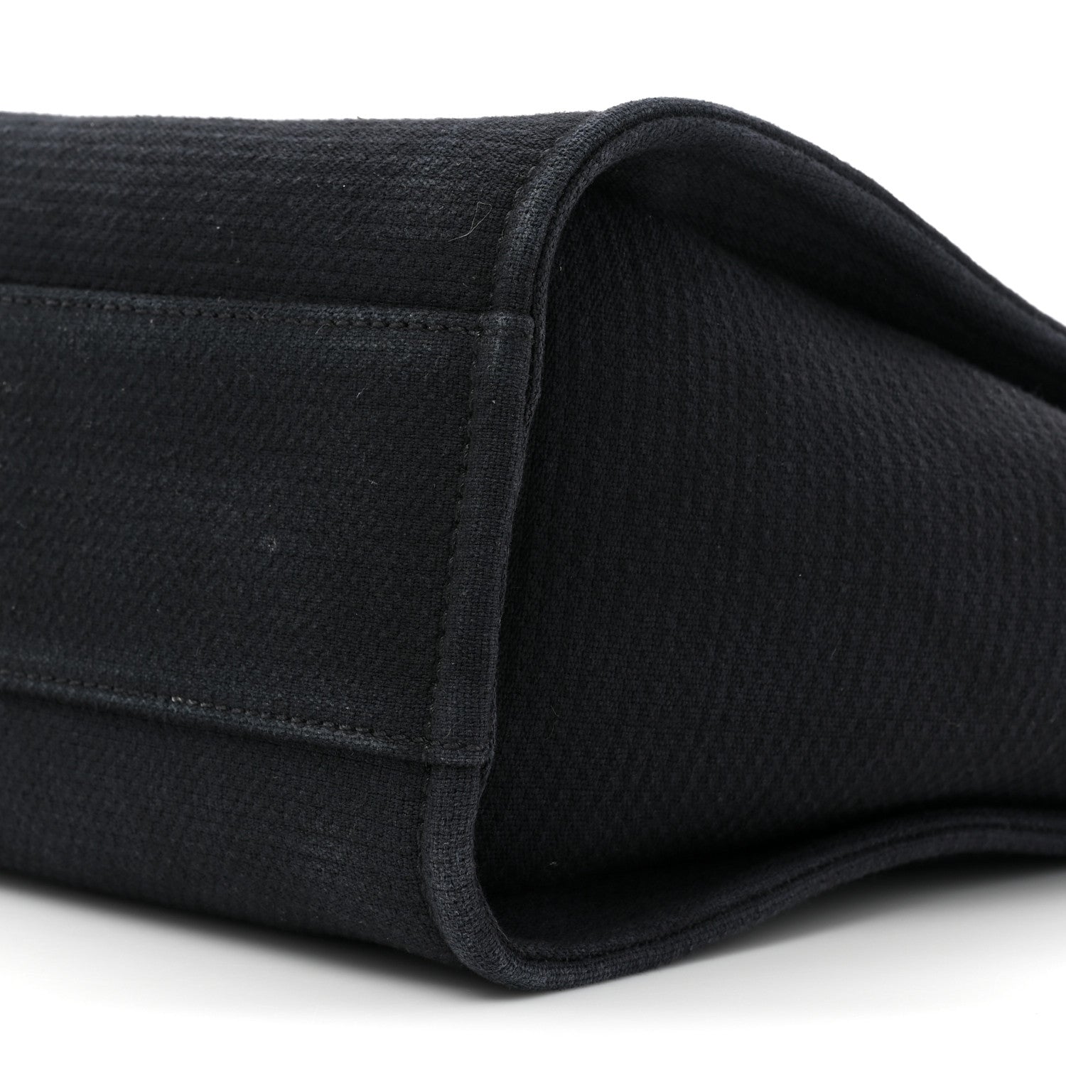 Chanel Mixed Fibers Small Deauville Tote Black 10 of 15