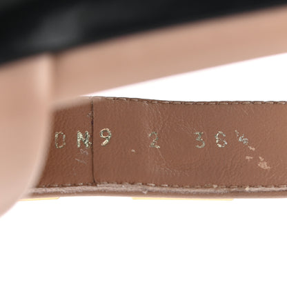 Valentino Garavani Calfskin Roman Stud Ankle Strap 100mm Pumps 38.5 Rose Cannelle 9 of 10