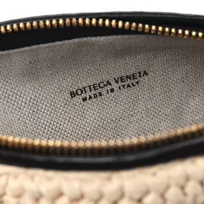 Bottega Veneta Raffia Woven Nappa Intrecciato Mini Wallace Natural Fondant 6 of 10