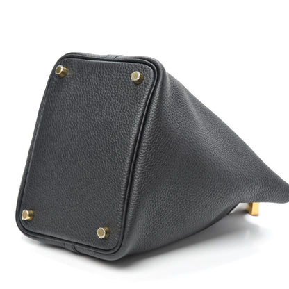 Hermes Taurillon Clemence Picotin Lock 18 PM Black 9 of 9
