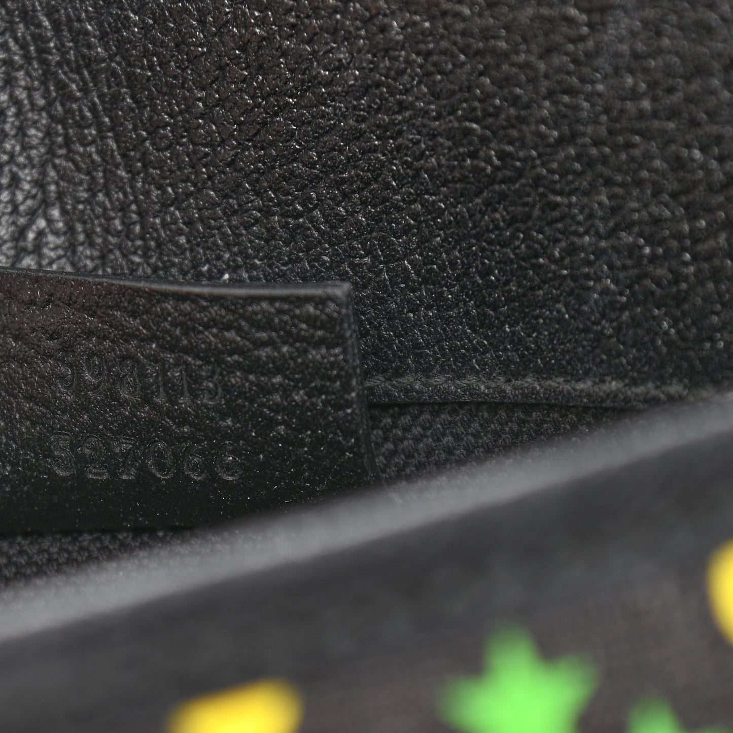 GG Supreme Monogram Psychedelic Slim Belt Bag Black