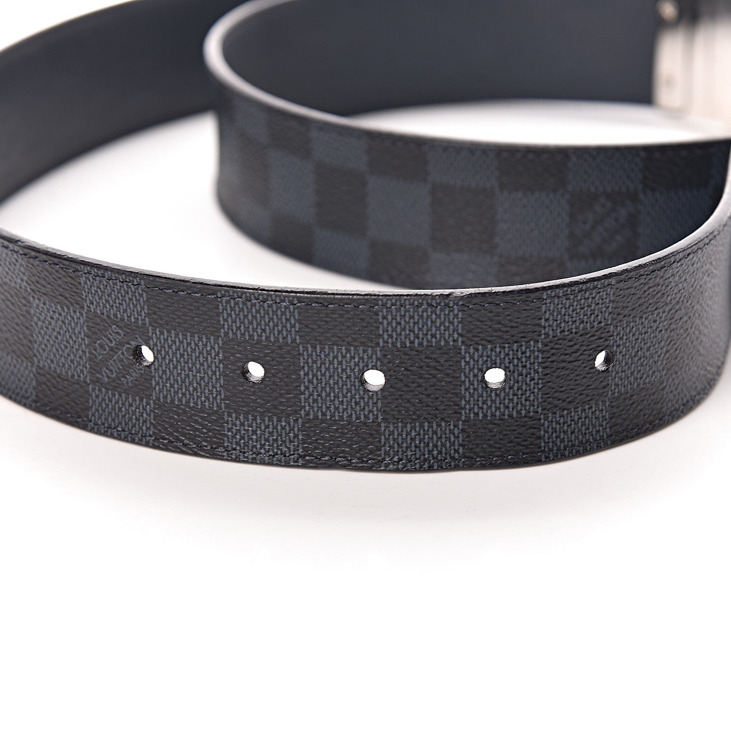 Louis Vuitton Damier Cobalt 40mm Reversible Belt 110 Infini 6 of 8